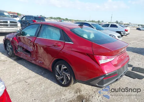 2025 Hyundai Elantra Limited z USA, uszkodzony, nr VIN KMHLP4DG4SU865973